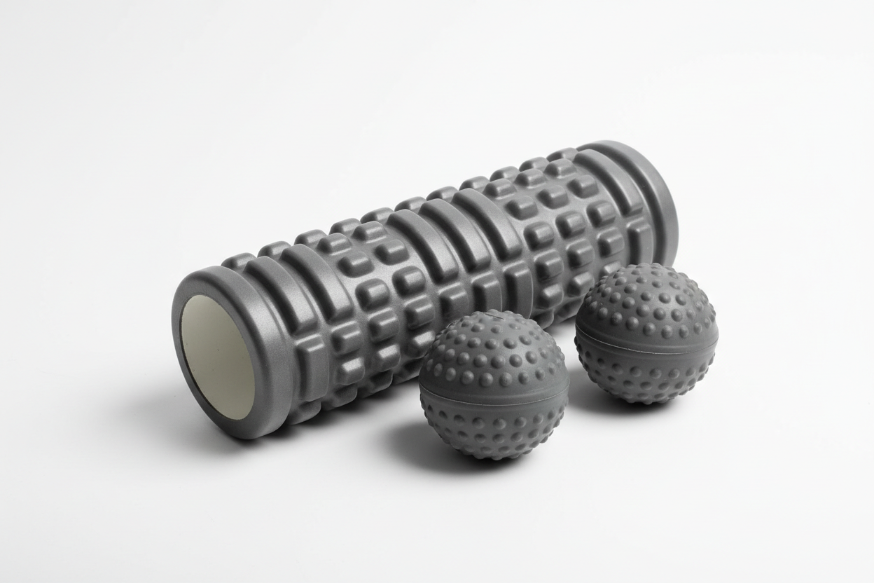 Performance Recovery Bundle: Deep-Tissue Foam Roller & Myofascial Release Set